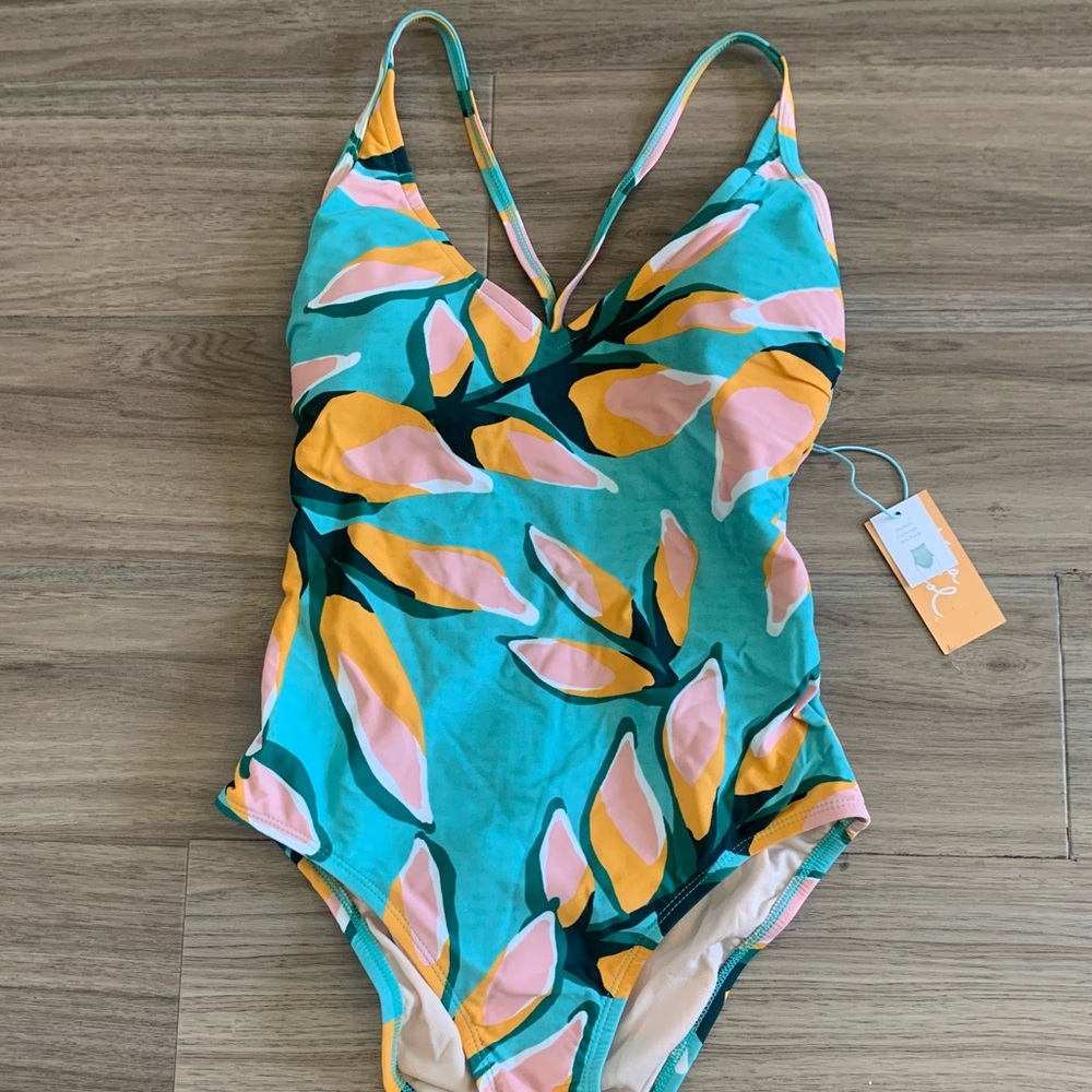 One piece bathing suit